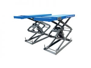 Portable hydraulic scissor car lifts